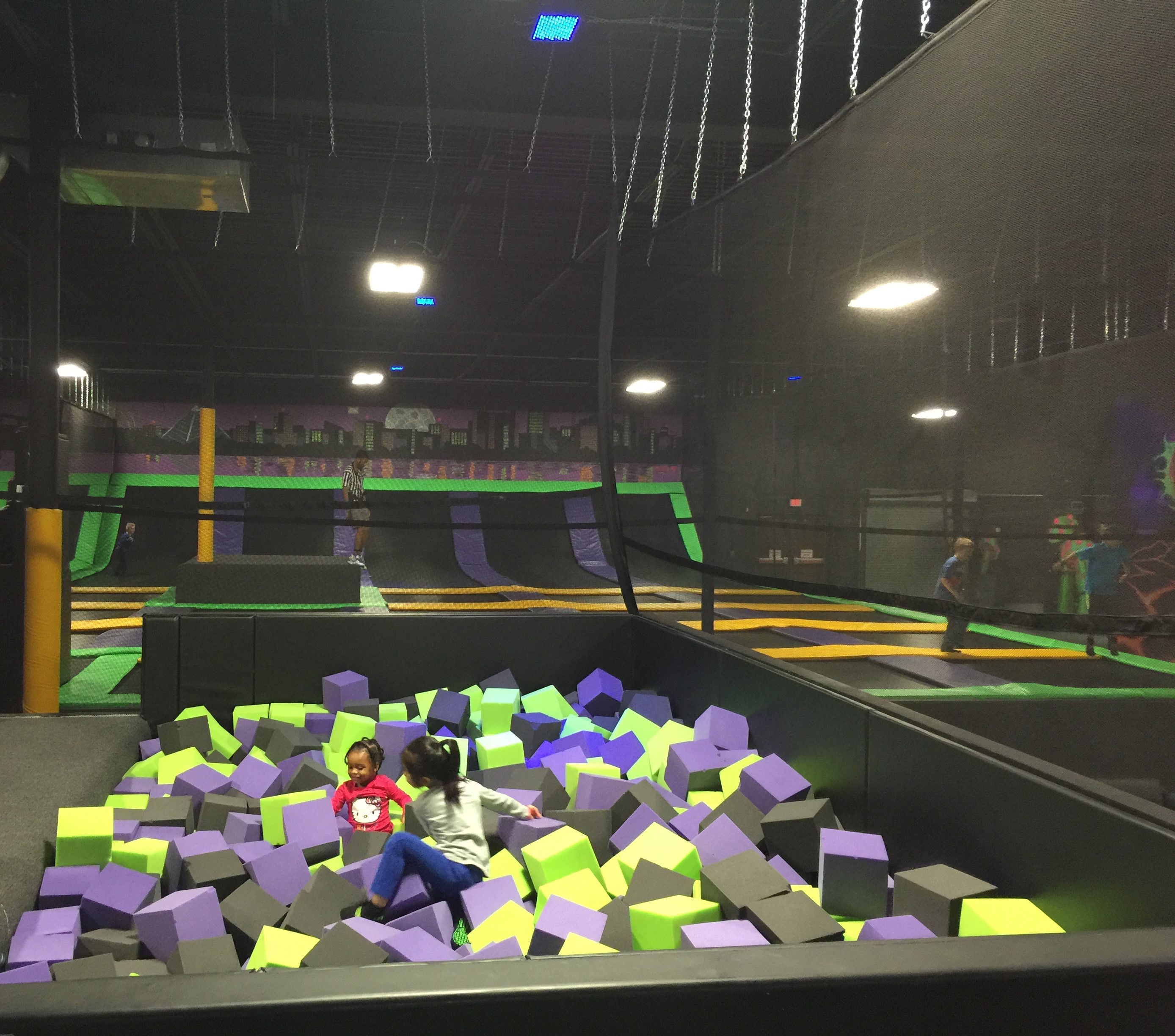 freefall trampoline park about